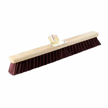 Balai de cantonnier PVC rouge 60 cm - douille 28 mm