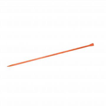 Barre à mine octogonale - 1500 x 25 - taillant et pointe 45 hrc