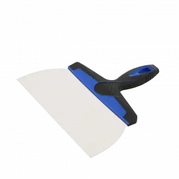 Couteau à enduire 240mm - Lame inox galbée - Manche bi mat. 