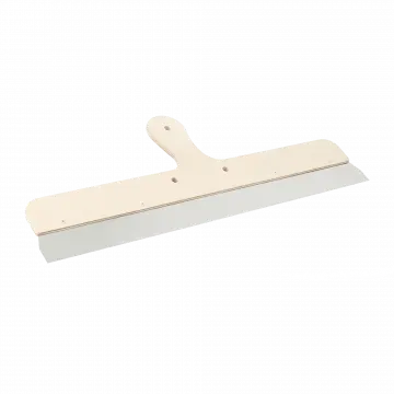 Couteau à enduire 60cm - Lame inox - Manche bois marine