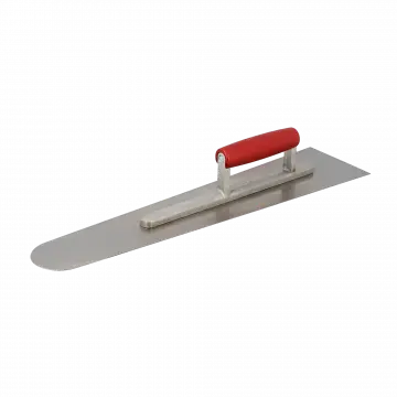 Platoir flamand lame acier manche bois lg 500*110*80*1.2m- bout rond
